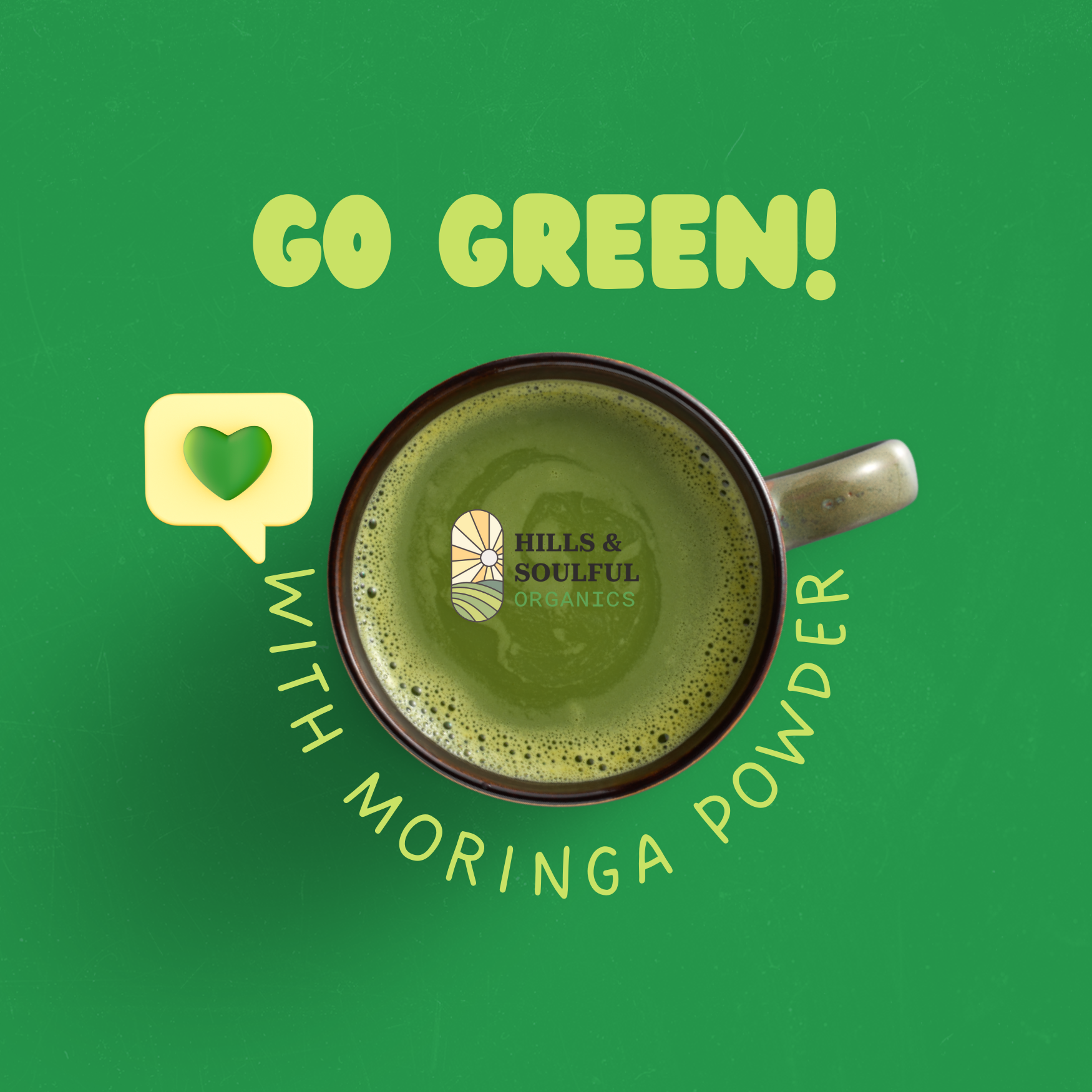 Organic Moringa (Drumstick Leaf) powder